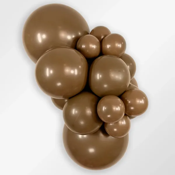 Sempertex ballon i farven Deluxe Coffee
