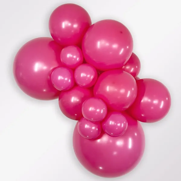 Sempertex ballon i farven Deluxe Fuchsia