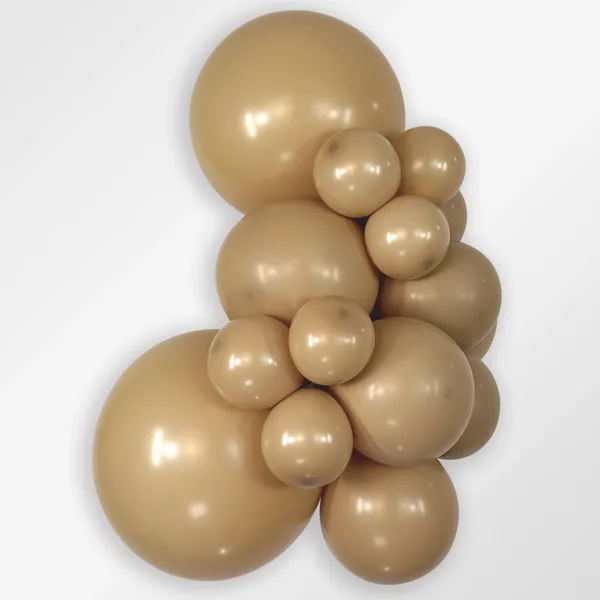 Sempertex ballon i farven Deluxe Latte