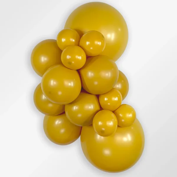 Sempertex ballon i farven Deluxe Mustard