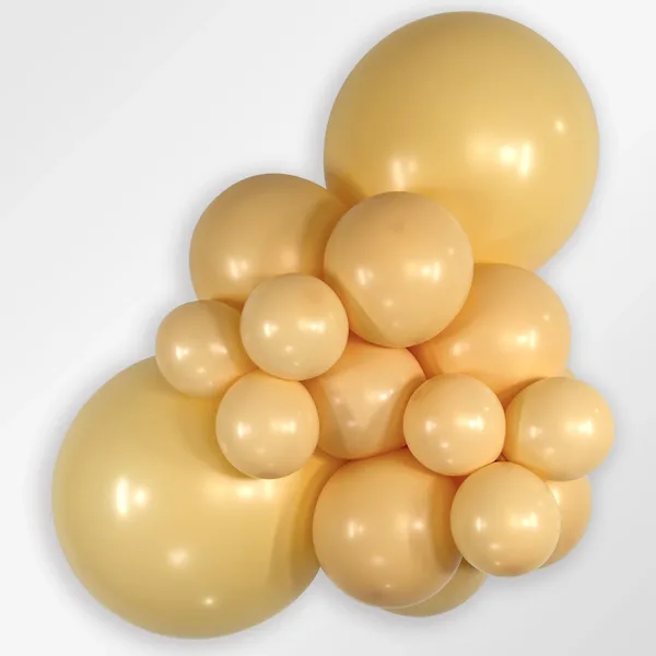 Sempertex ballon i farven Deluxe Peach Blush