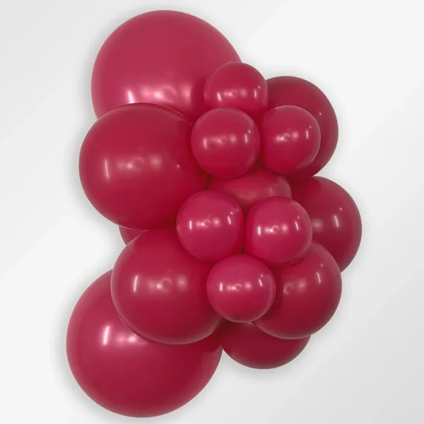 Sempertex ballon i farven Deluxe Raspberry