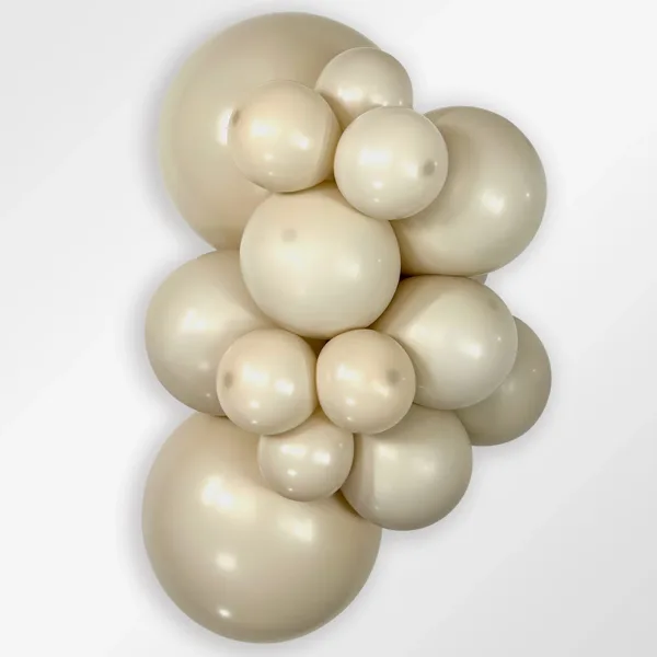 Sempertex ballon i farven Deluxe White Sand