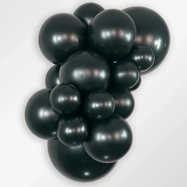 Sempertex ballon i farven Metallic Black