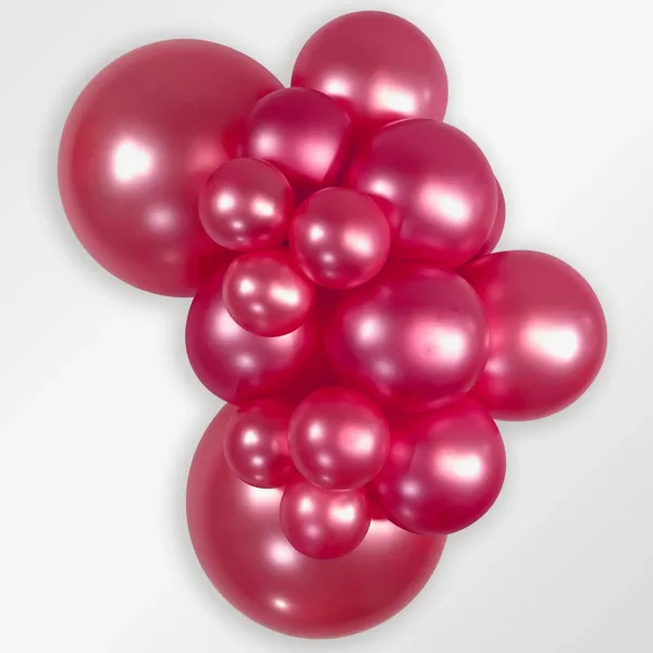 Sempertex ballon i farven Metallic Fuchsia
