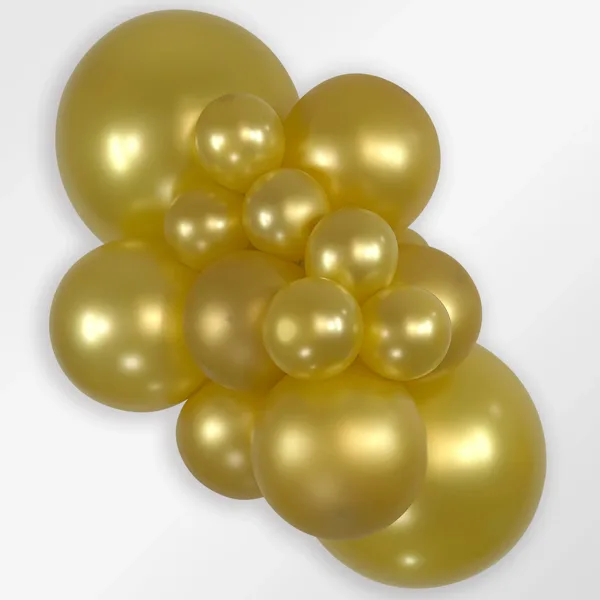 Sempertex ballon i farven Metallic Gold