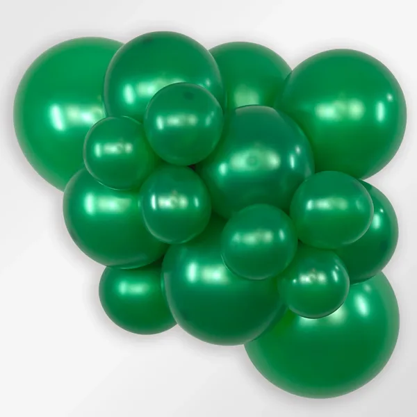 Sempertex ballon i farven Metallic Green