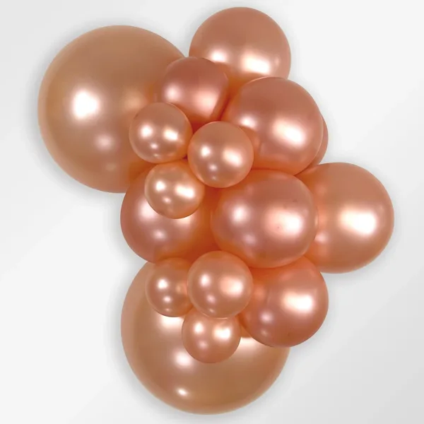 Sempertex ballon i farven Metallic Rose Gold