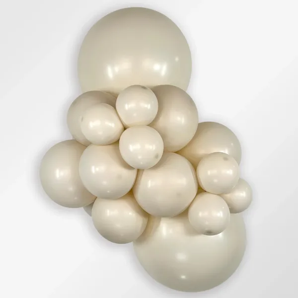 Sempertex ballon i farven Pastel Dusk Cream