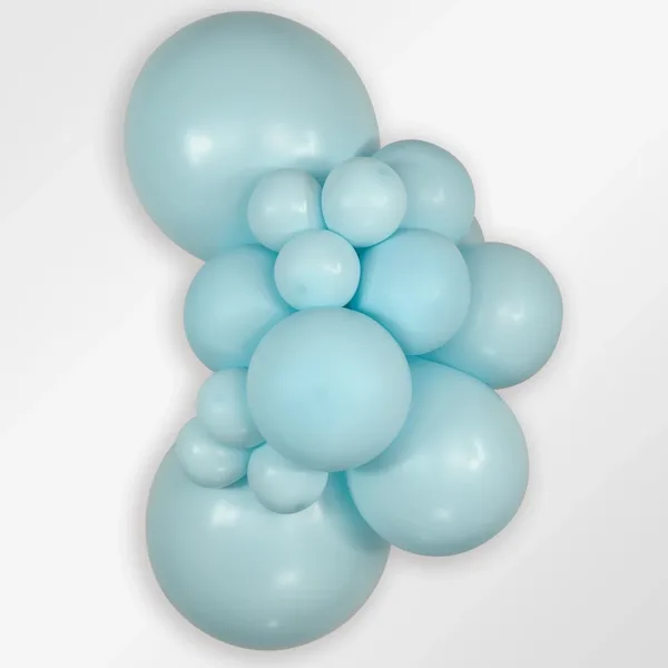 Sempertex ballon i farven Pastel Matte Blue
