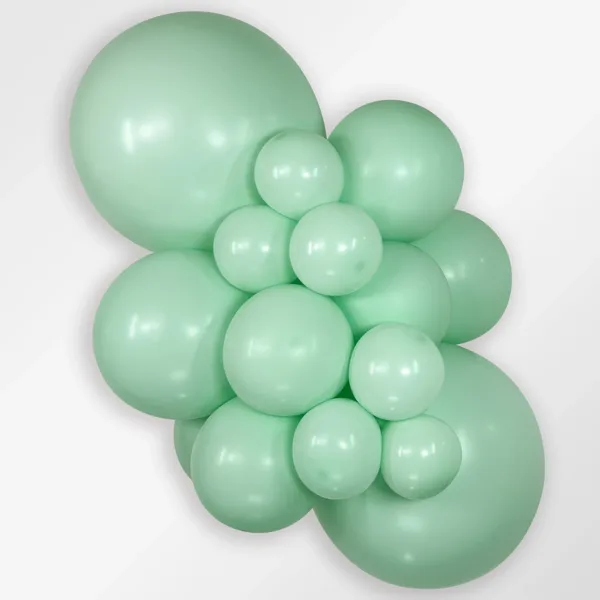 Sempertex ballon i farven Pastel Matte Green