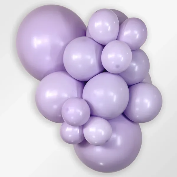 Sempertex ballon i farven Pastel Matte Lavender