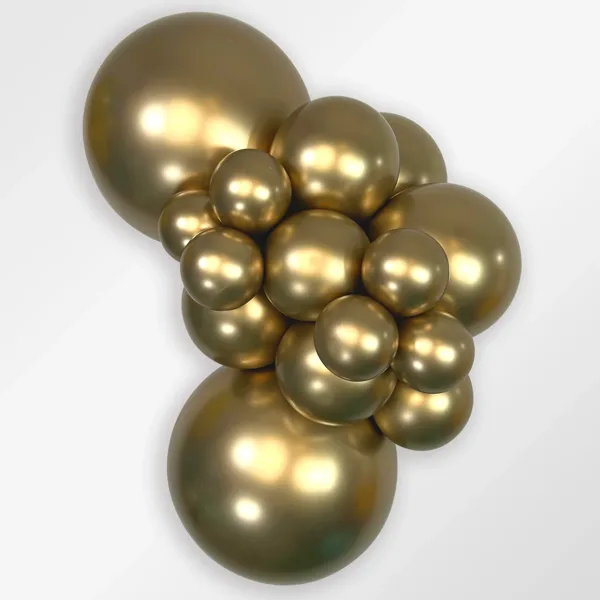Sempertex ballon i farven Reflex Gold