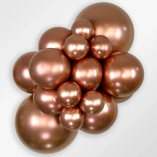 Sempertex ballon i farven Reflex Rose Gold