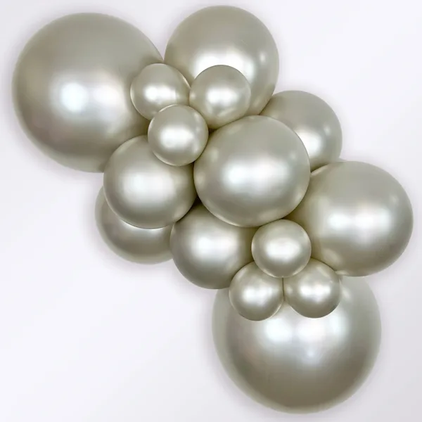 Sempertex ballon i farven Silk Cream Pearl