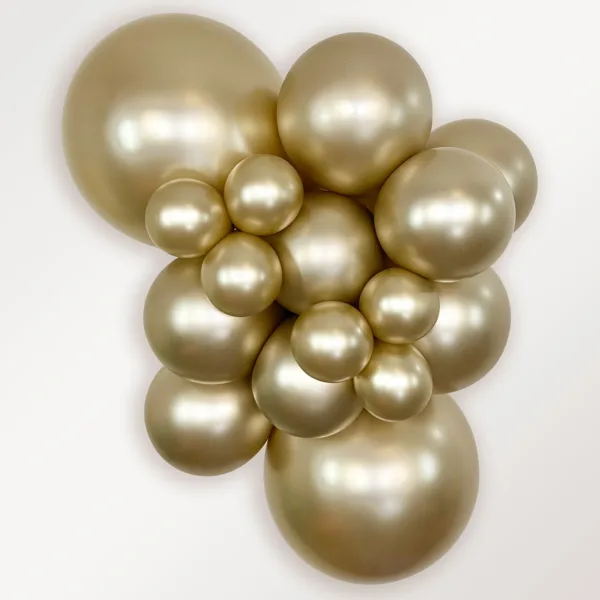 Sempertex ballon i farven Silk Gold Dust